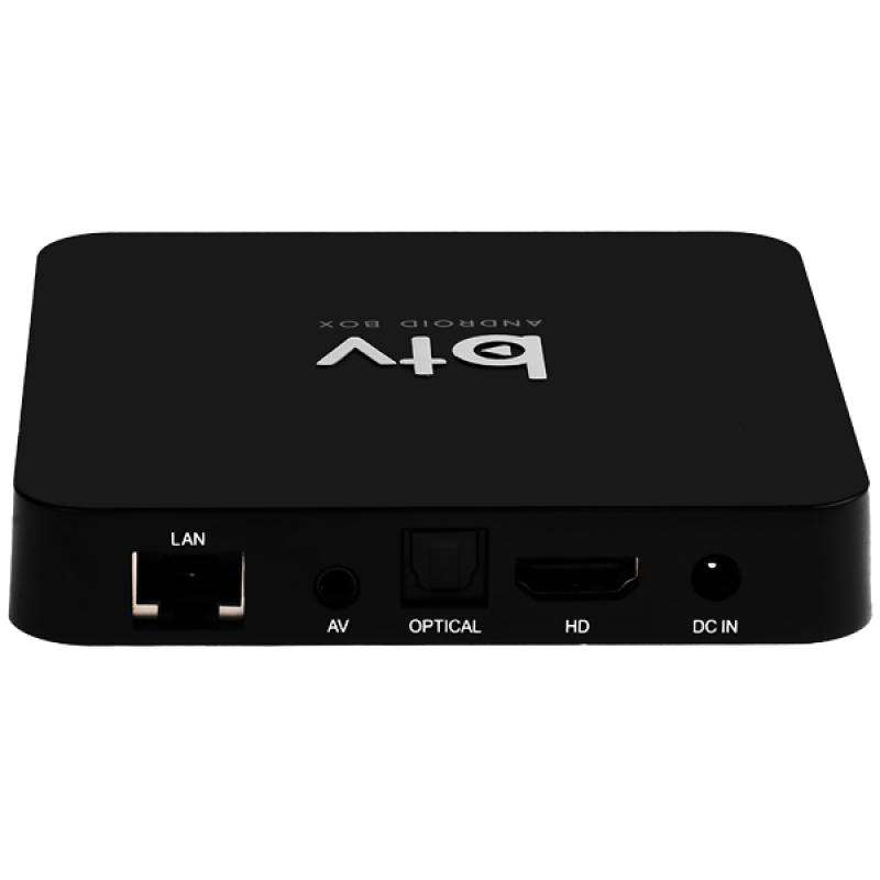 Receptor Btv Android Box 4K Wi-Fi Iptv Ativado