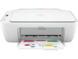 Impressora A Cor Multifuncional Hp Deskjet Ink Advantage 2775 Com Wifi Branca 100v/240v