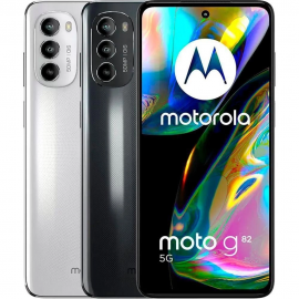 Smartphone Moto G82 128GB 5G Wi-Fi Tela 6.6' Dual Chip 6GB RAM Cmera Tripla + Selfie 16MP - Preto